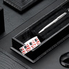 Crocodile Leather Desk Stationary Holder