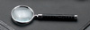 Crocodile Leather Magnifying Glass