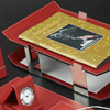 Red Letter Tray Stand