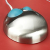 Silver Plated Computer Mouse